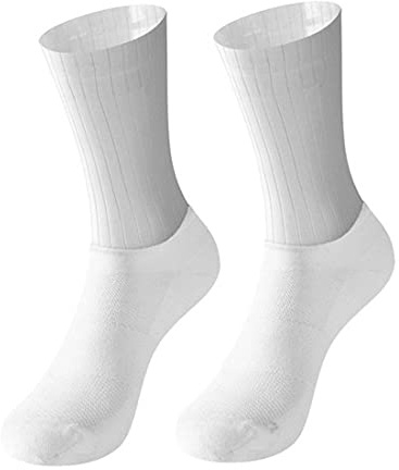 HMOS Calcetines de ciclismo Aero calcetines sin fisuras antideslizante ciclismo calcetines de bicicleta calcetines de bicicleta al aire libre carreras de compresión de calcetines deportivos nuevo