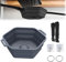 Arctic Ice Shower,Arctic Ice, Ice Bath Water Chiller,Rapid Cooling Portable Ice Bath Barrel Foldable Silicone Ice Bath Tub Bucket,Tub Bucket for Bathing(Gray)
