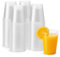 CHEFZOCO Vasos Plástico Desechables, Vasos para fiestas, cumpleaños, Vasos Litrona, Maceta para bebidas, Apto para bebidas calientes y frias, Capacidad 200 cc, Pack 50 vasos.