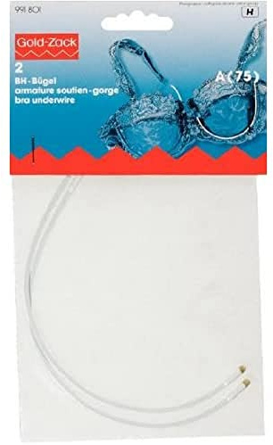 Prym Archetto per Reggiseno, 2 Pezzi, Dimensione C100, Bianco