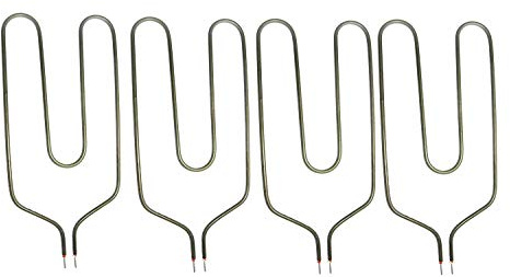 SPARES2GO Heater Elements for Sunhouse Night Storage Heaters (850W, Long Pin, Pack of 4)