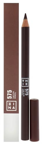 3INA MAKEUP - The Eye Pencil 575 - Marrón - Lápiz de ojos cremoso de alta pigmentación - Delineador de ojos de larga duración - Lápiz de ojos de alta precisión - - Vegan - Cruelty Free