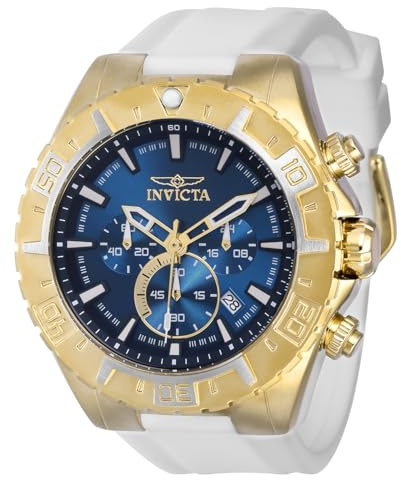 Invicta Aviator Edelstahl Herren Quarzuhrwerk - 49mm