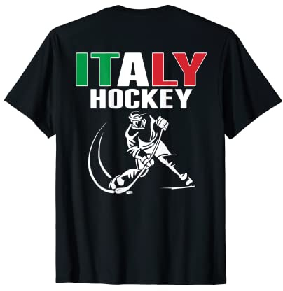Italy Ice Hockey Lovers Jersey - Italian Hockey Team Fans T-Shirt