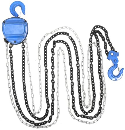 Mreryyse Manual Lever Chain Hoist, 2 Ton 4400 lbs Mini Chain Hoist, 3m Lift Height, Auto Chain Leading & 360° Rotation Hook, G80 Alloy Steel Lifting Chain, for Garages Warehouse Factory Dock