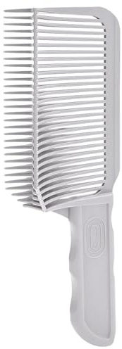 Peigne de coupe professionnel avec design ergonomique fade pour des coupes précises dans le salon pour les coiffeurs (gris, taille unique)