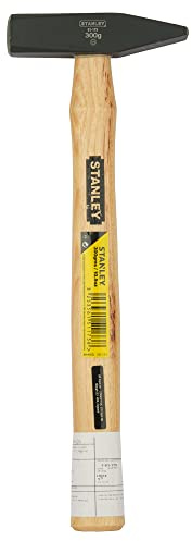 STANLEY 1-51-173 Brick Hammer with Wooden Handle, Black/Brown, 300 g