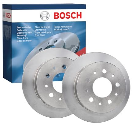 Bosch BD1277 Dischi freno, Certificato ECE-R90, 1 set di 2 dischi