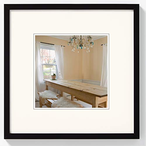 walther design Nero 20 x 20 cm Cornice in Legno Peperoni BP020B
