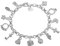 Armband aus Silber, 925er Sterlingsilber, für Mädchen, Frauen, 30 x 4 cm