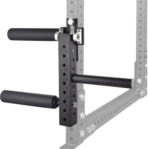 Power Rack-monterad benförlängnings- och curlmaskin för hemgymutrustning, justerbar benförlängningsfäste, benpressfäste,50mmdiameter-26mm