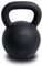 SUPRFIT - Econ Professional Kettlebell 32Kg - Pulverbeschichtete Kugelhantel aus massivem Gusseisen für Fitness, Crossfit & Krafttraining - Schwarze Kettlebells Hantel für Homegym und Fitnessstudios