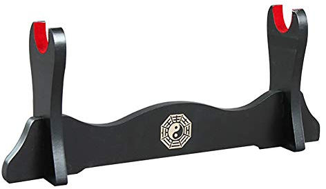 SZQL Schwertständer, Katana-Halter, Samurai-Halterung, Wakizashi Tanto Schwert-Präsentationsständer, Waffenständer, eine Schicht