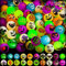 JOYIN 100 Stück Halloween Flummi Im Dunkeln leuchtende Springende Bälle 32mm Gummiball Springball Hüpfball für Halloween Party Mitgebel Spielzeug Geschenk Süßes oder Saures