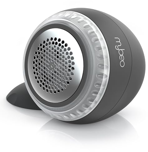 MyBeo - Fusselrasierer elektrisch - Fusselentferner mit Akku aufladbar mit Ladekabel USB - für alle Kleidungsstücke - entfernt kleine Knötchen - 2 Ersatzklingen - wiederaufladbar