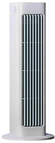 Dislsokrhov Desktop Fan Usb+Floor Standing Fan Tower+Creative Leafless Tower Fan Functional Remote Control Speed Regulation 60 Swing 4000Mah Rechargeable Comfortable Cool