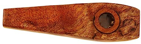 Flauta Kazoo Flauta de Madera de Arce Instrumento Musical de Viento con Diafragma para Tocar Interpretación