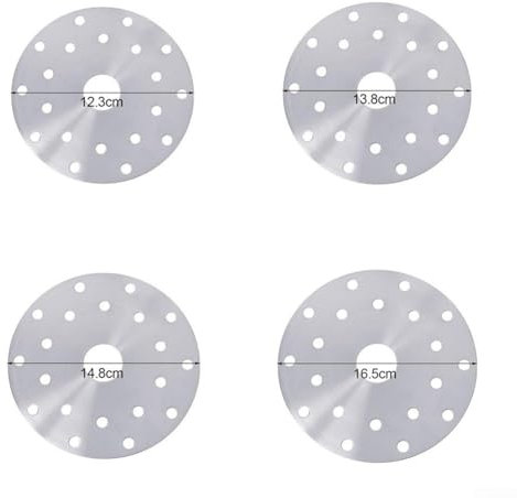 Disco adattatore per stufa a induzione, piastra termica in acciaio inox per una conduzione efficiente del calore (14,8 cm)