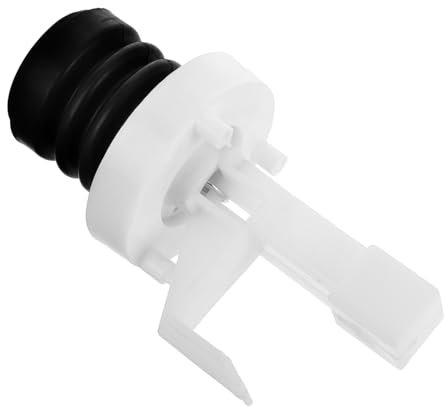 NUOBESTY Washing Machine Drain Pump Filter with Plastic Valve Cap Strainer Efficient Water Drainage Leak Prevention for Drum Models