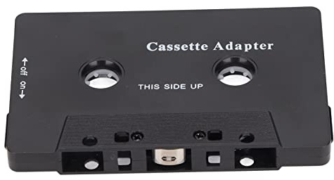 CHICIRIS Adaptador de Cassette con Multifunción, Sonido Estéreo y Excelente Rendimiento, Adaptador de Cassette, Reproductor de Estéreo, Receptor Auxiliar de Cinta para su Uso Fácil, Ideal para