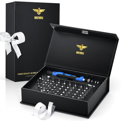 WEARXI Geschenke für Männer, 60 in 1 Schraubendreher Set, Geburtstagsgeschenk Gadgets für Männer Geschenke, Männergeschenke, Papa Geschenk, Ostergeschenke Erwachsene, Vatertagsgeschenk für Papa