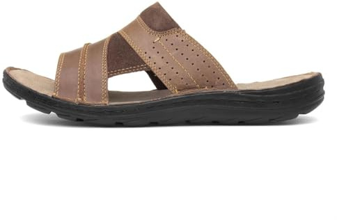 Hush Puppies Male Archer Mule Sandal, Tan, 8