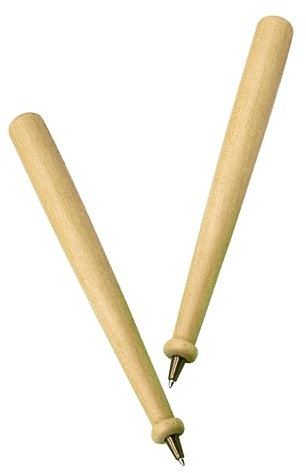 EXCEART 2st Geschenkstift Für Den Haushalt Handgefertigter Kugelschreiber Schwarze Tintenstifte Kugelschreiber Tragbarer Geschenkstift Textmarker Lehrer Tasche Holz Sammelalbum