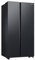 Samsung RS62DG5003B1EF Réfrigérateur américain avec congélateur, 178 cm, 628 L, SmartThings AI Energy Mode, Twist Ice Maker, SpaceMax, No Frost+, Premium Black Steel