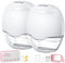 Jheppbay Wearable Breast Pump Electrical - Discreet Electric Breast Pump Hands Free Portable, Double Pump, 12 Levels 3 Modes, Longer Battery Life, BPA Free, 17/19/21mm Flange
