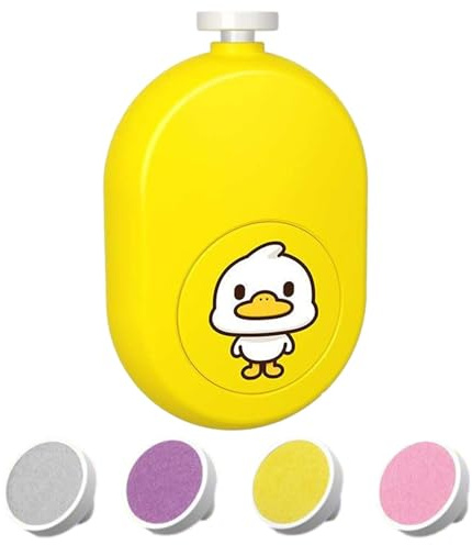 Lima de uñas eléctrica - cortaúñas bebé para bebé y niño pequeño, herramienta de aseo polaca para recién nacidos, niños pequeños o adultos, cuidado de las uñas de los dedos