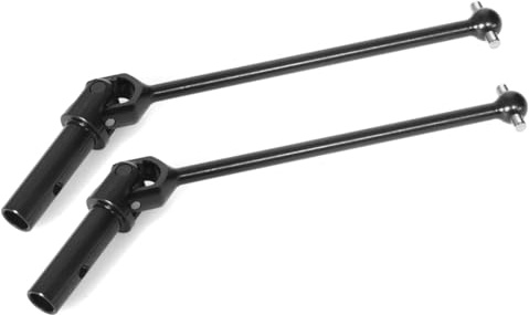 Steowsey Lot de 2 arbres de transmission CVD avant en métal pour 1/7 km – Citron C3 RC Pièces de mise à niveau de voiture