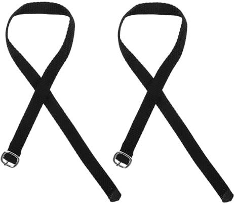 INOOMP 2 Stück Sporenriemen: Verstellbare Ersatzriemen zum Befestigen Aller Arten von Sporen – Reitgürtel, Reitausrüstung, Western-Cowboystiefel-Zubehör – Reitausrüstung