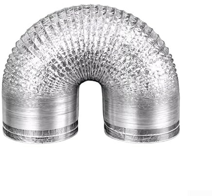 170 mm Lüftungsschlauch aus Aluminiumfolie, perfekt für Küchenrenovierungen und effizientes Luftmanagement (170 mm x 200 cm)