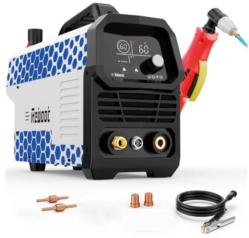 Reboot Cortador de Plasma 60A 230V, pantalla LED extra grande