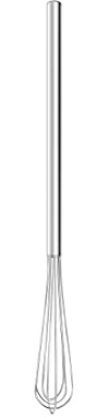 TAFOND Mini Whisk, Stainless Steel Skinny Small Whisk Egg Beater for Blending, Whisking, Beating, or Stirring