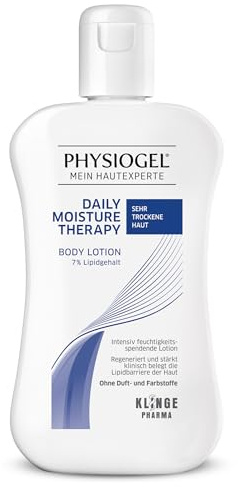 PHYSIOGEL Daily Moisture Therapy Body Lotion 200 ml – feuchtigkeitsspendende Körperlotion für sehr trockene Haut – Körpercreme für schnelle Feuchtigkeitsversorgung