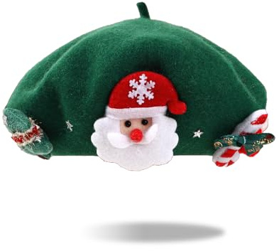 TAGVO Cappello Natale per Adulti e Bambini Unisex, Cappellino Babbo Natale OneSize per Feste Natalizie, Cosplay, Decorazioni e Regali