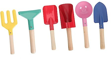 POPETPOP 1 Jeu Outil de Plantation de Fleurs Petits Outils de Jardin cisailles de Jardinier fourches de Jardinage Fourche Jardinage Trousse Enfant Pelle à Main Pelle de Jardin pour Enfants