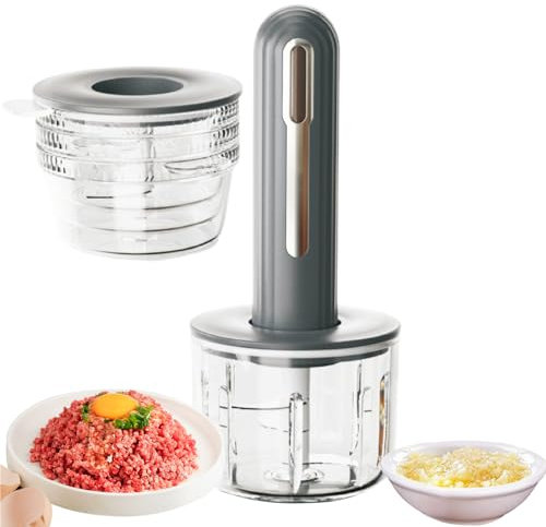 Tritatore per Cucina - Tritatore Elettrico per Frutta,Tritacarne Elettrico Sicuro Lavastoviglie per Preparazione Pasti, Frutta, Alimenti per Bambini, Verdura