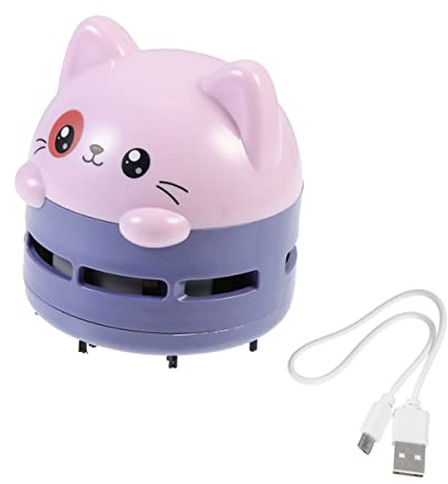 DOITOOL Mini Aspirateur de Bureau Portable sans Fil Compact et pour Nettoyer Poussière et Débris sur Table Clavier et Bureau et Voiture