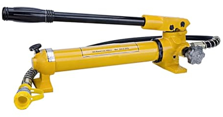 Pompa manuale con lunghezza del tubo di 1,8 m/70 pollici, pompa idraulica manuale CP-700, capacità di stoccaggio dell'olio di 2800 cc, adatta a tutti i tipi di utensili idraulici separati (CP-390)