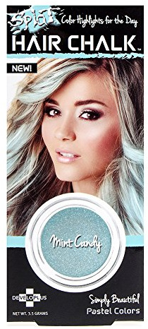 Splat Hair Chalk | Mint Candy | Temporary Hair Color