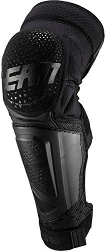 LEATT Knee&Shin Knee Protector 3DF Hybrid EXT Negro S/M