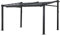 Pergola Murale FRÉJUS 3×4 m, Structure Aluminium Anthracite, Toile Polyester 180 g/m² Grise, Toit Rétractable, Toile Déperlante