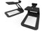 Kanto SE4 Elevated Desktop Speaker Stands for Midsize Speakers | Universal Compatibility | Supports up to 9 lbs | Pair | Black