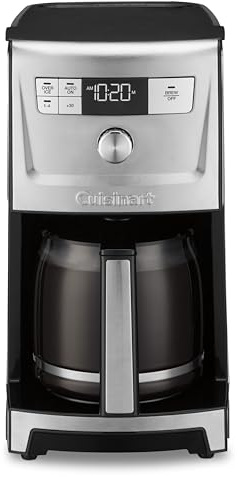 Cuisinart Coffee Maker, 14-Cup PerfecTemp Programmable Coffee Machine Glass Carafe with 1-4 Cup Setting, Brew Strength Control, Brew Pause, and Over Ice Function, Stainless Steel, DCC-3500SS