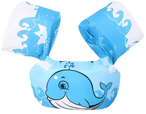 Baby Swimming Float, Swim Vest for 2-8 Years, Secure Buckle and Harness Design, Learning Swimming Equipment for Pool and Beach Activities, Water Confidence Building Aid for Young Swimmers