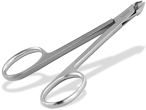 Nagelhautzange Hautzange mit Scherenaugen und 0,5 cm Schnittlänge aus rostfreiem Edelstahl