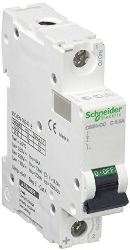 C60H-DC 1P 0,5A C 250Vdc