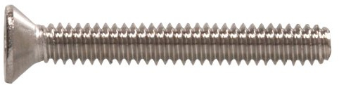 Hillman 3740 3-48 x 3/4 in. Stainless Steel Flat Head Phillips Machine Screw (50-Pack)